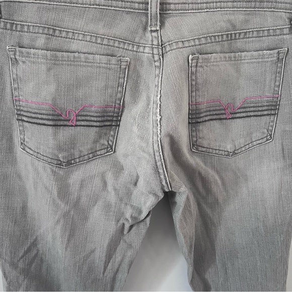 Citizens of Humanity Y2K Style Light Grey Ingrid Flare Jeans | Size 26| - Picture 9 of 9